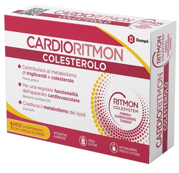 CARDIORITMON CHOLESTEROL 30 CAPSULES