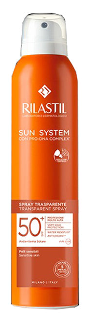 RILASTIL SUN SYSTEM TRANSPARENT SPRAY SPF50+ 200 ML