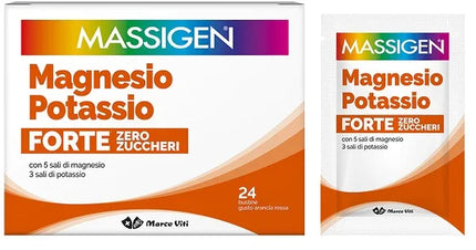 MAGNESIO POTASSIO FORTE ZERO ZUCCHERO 24 BUSTINE - Farmaspeed