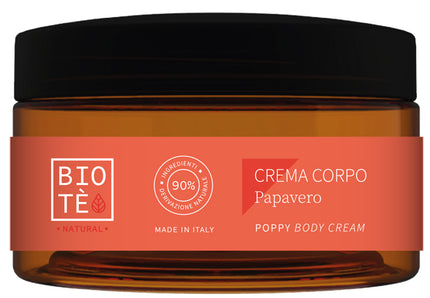 BIOTE' POPPY BODY CREAM 250 ML