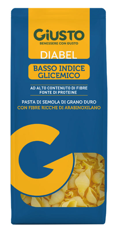 GIUSTO DIABEL BASSO INDICE GLICEMICO PASTA CONCHIGLIETTE 400 G