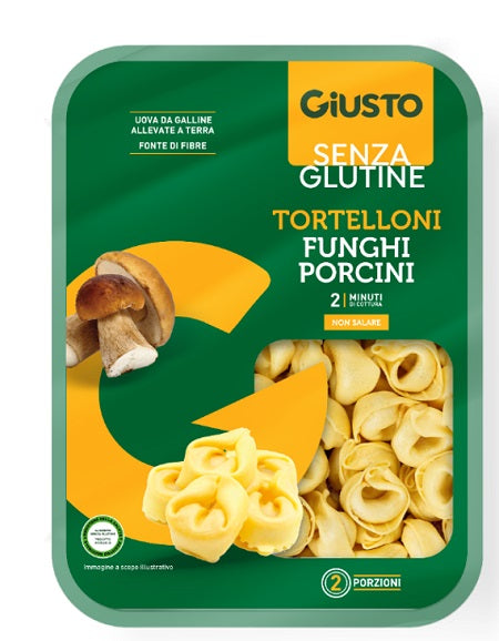 GIUSTO SENZA GLUTINE TORTELLONI FUNGHI PORCINI 250 G