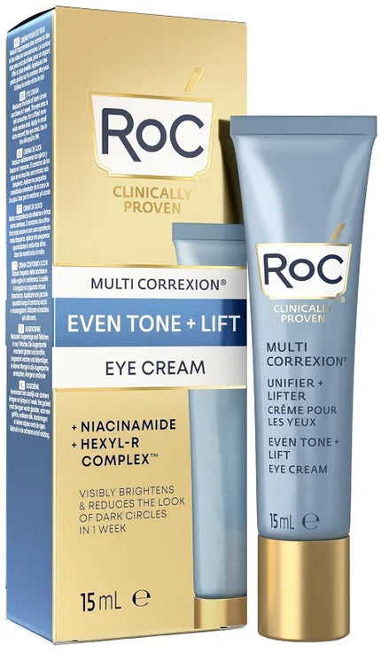 ROC MULTI CORREXION EVEN TONE + LIFT EYE CREAM 15 ML - Farmaspeed