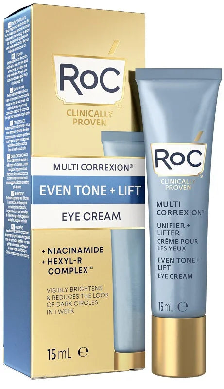 ROC MULTI CORREXION EVEN TONE + LIFT EYE CREAM 15 ML - Farmaspeed