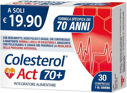 COLESTEROL ACT 70+ 30 COMPRESSE - Farmaspeed