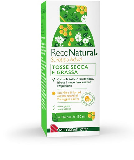 RECONATURAL SCIROPPO TOSSE ADULTI 150 ML