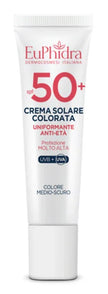 EUPHIDRA KALEIDO CREMA COLORATA MEDIO-SCURO VISO SPF50+ 30 ML - Farmaspeed