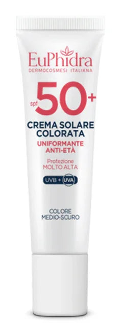 EUPHIDRA KALEIDO CREMA COLORATA MEDIO-SCURO VISO SPF50+ 30 ML - Farmaspeed