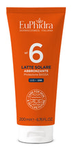 EUPHIDRA KALEIDO LATTE SOLARE ABBRONZANTE SPF6 200 ML