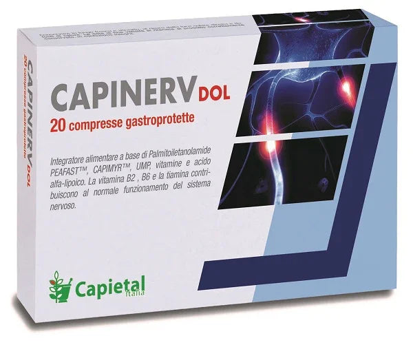 CAPINERV DOL 20 COMPRESSE GASTROPROTETTE - Farmaspeed