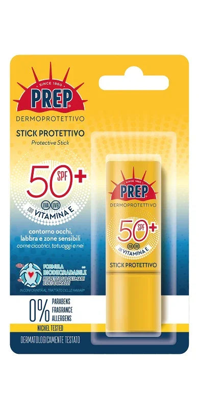 PREP STICK DERMOPROTETTIVO SPF50+ ECO 12 ML - Farmaspeed