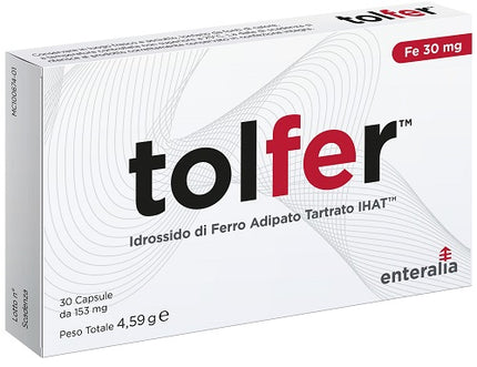 TOLFER 30MG 30 CAPSULES