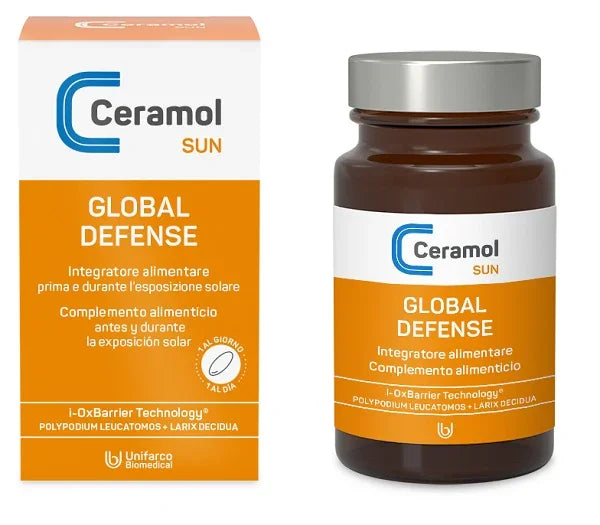 CERAMOL GLOBAL DEFENSE 30 COMPRESSE - Farmaspeed