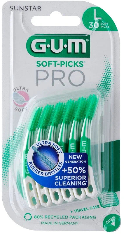 GUM SOFT PICK PRO LARGE 30 PEZZI - Farmaspeed