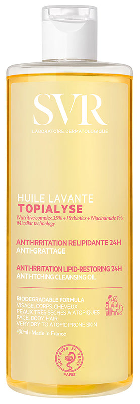 TOPIALYSE HUILE WASH 400 ML NEW FORMULA