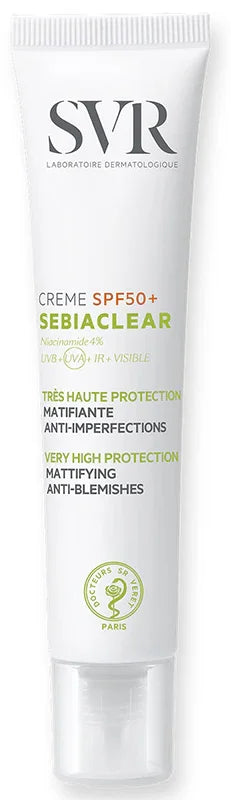 SEBIACLEAR CREMA SPF50+ 40 ML - Farmaspeed
