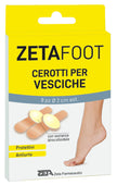 ZETAFOOT HYDROCOLLOID PLASTER BLISTER 8 PIECES