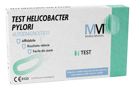 MUNUS MEDICAL SELF-DIAGNOSTIC TEST HELICOBACTER PYLORI ANTIGEN