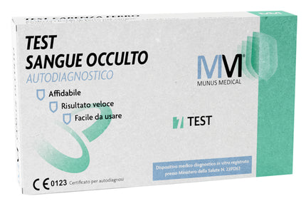 MUNUS MEDICAL SELF-DIAGNOSTIC TEST FOR OCCULT BLOOD