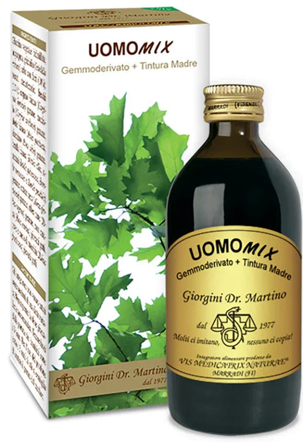 UOMOMIX GEMMODERIVATO + TINTURA MADRE SENZA ALCOOL 200 ML - Farmaspeed