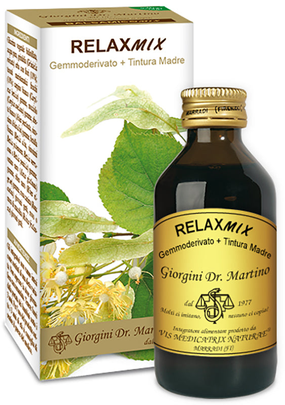 RELAXMIX GEMMODERVATO + TINTURA MADRE SENZA ALCCOL 100 ML