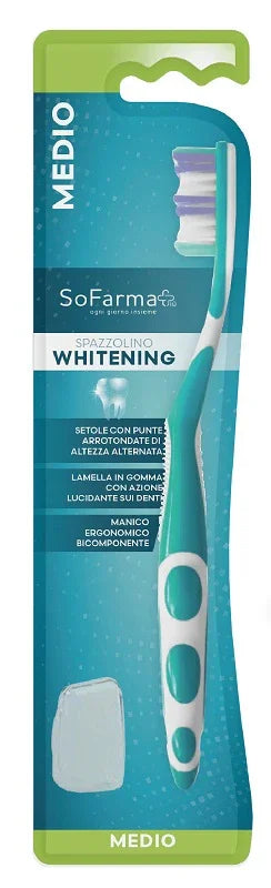 SPAZZOLINO WHITE SETOLE MEDIE SOFARMAPIU' - Farmaspeed