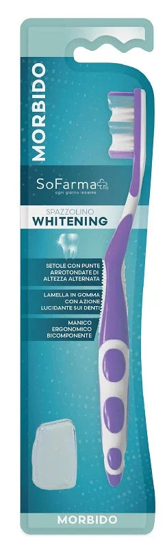 SPAZZOLINO WHITENING SETOLE MORBIDE SOFARMAPIU' - Farmaspeed