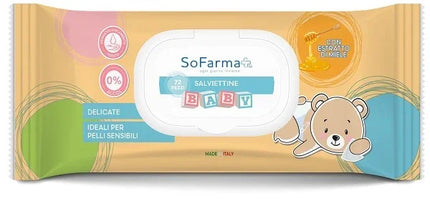 SALVIETTINE BABY MIELE 72 PEZZI SOFARMAPIU' - Farmaspeed