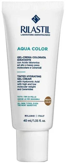 RILASTIL AQUA COLORATA GEL CREMA MEDIUM - Farmaspeed