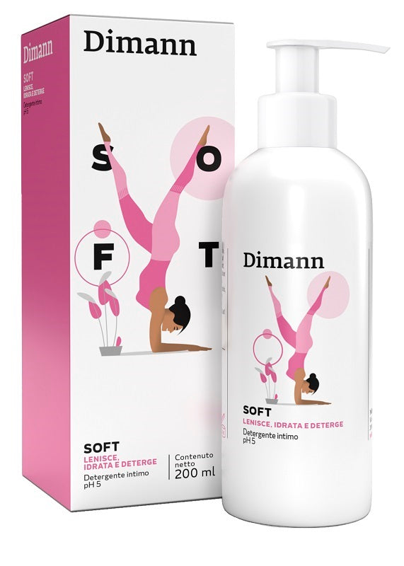 DIMANN SOFT INTIMATE CLEANSER PH 5 200 ML