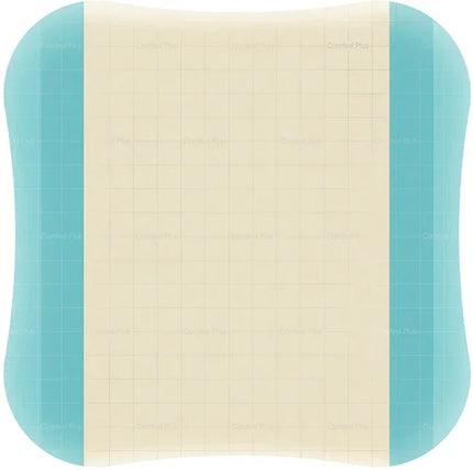 MEDICAZIONE SPECIALE ATTIVA CON IDROCOLLOIDE CON BORDI SMUSSATI COMFEEL PLUS 10X10 CM 10 PEZZI - Farmaspeed