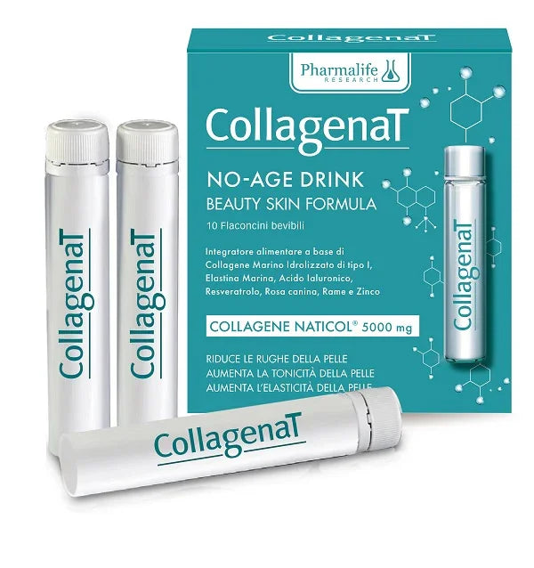 COLLAGENAT NO-AGE 10 FLACONCINI DA 25 ML - Farmaspeed
