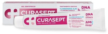 CURASEPT GEL DENTIFRICIO ADS DNA TRATTAMENTO LENITIVO 75 ML