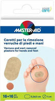 CEROTTO VERRUCHE MASTER-AID FOOTCARE PIEDI/MANI 16 PEZZI E4 - Farmaspeed