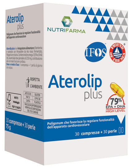ATEROLIP PLUS 79% 30 TABLETS + 30 PEARLS