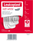 LEUKOPLAST SOFT WHITE 40 PEZZI ASSORTITI - Farmaspeed