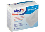 GARZA COMPRESSA MEDS TESSUTO NON TESSUTO 18X40CM 12 PEZZI - Farmaspeed