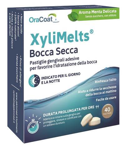XYLIMELTS 40 TABLETS GENTLE MINT