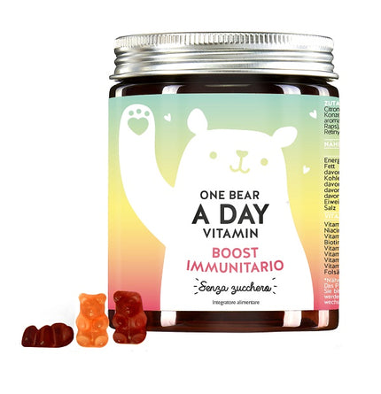 ONE BEAR A DAY VITAMIN IMMUN BOOST MIT VITAMIN C & D 45 CARAMELLE GOMMOSE