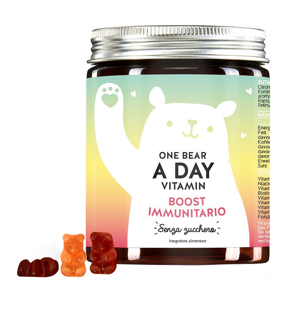 ONE BEAR A DAY VITAMIN IMMUN BOOST MIT VITAMIN C & D 45 CARAMELLE GOMMOSE