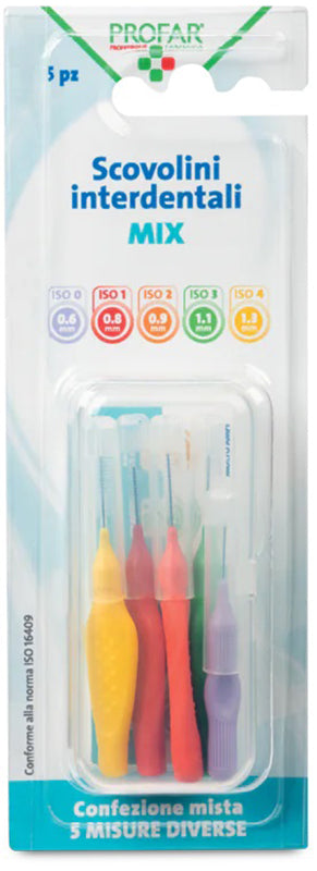 PROFAR BRUSHES MIX 5 DIFFERENT SIZES