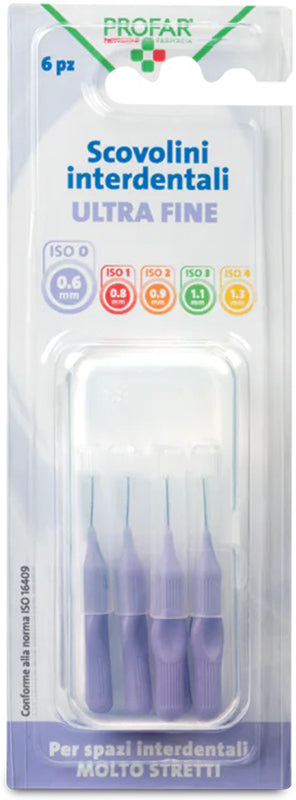 PROFAR LILAC BRUSHES 0.6 6 PIECES