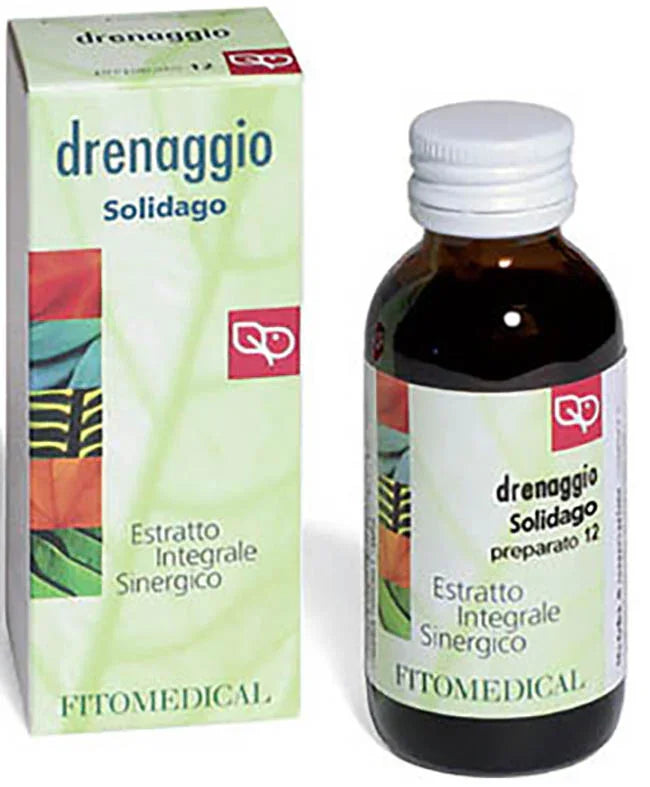 SOLIDAGO DRENAGGIO ESTRATTO INTEGRALE SINERGICO 60 ML PREPARATO 12 - Farmaspeed