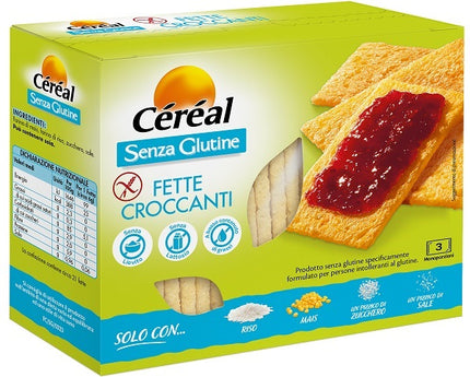 CEREAL FETTE CROCCANTI 3 MONOPORZIONI