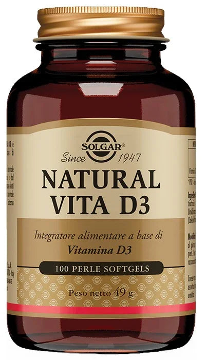 NATURAL VITA D3 100 PERLE - Farmaspeed