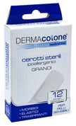 CEROTTO STERILE IPOALLERGENICO DERMACOTONE GRANDE 7,2X2,5 CM 12 PEZZI - Farmaspeed