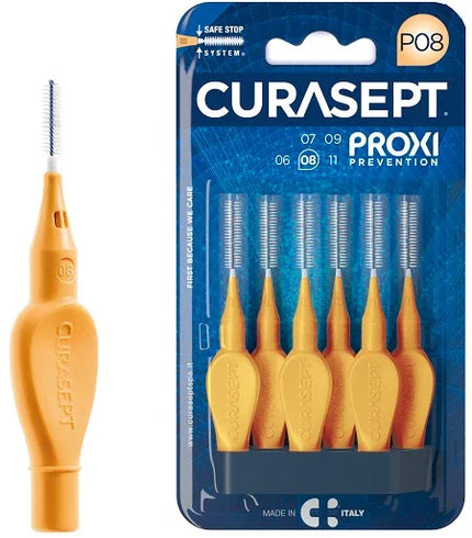 CURASEPT PROXI P08 ARANCIO CHIARO 6 PEZZI - Farmaspeed