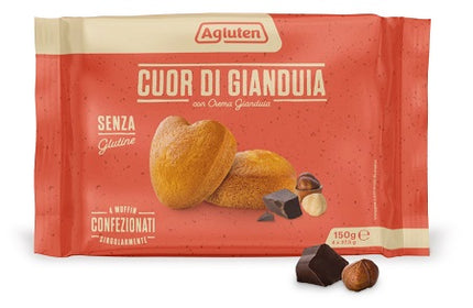 AGLUTEN CUOR DI GIANDUIA 150 G