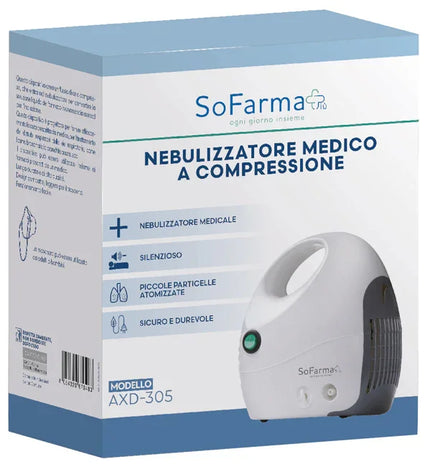 NEBULIZZATORE MEDICO A COMPRESSIONE SOFARMAPIU' - Farmaspeed