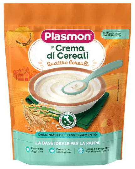 PLASMON CEREALI CREMA AI 4 CEREALI 200 G - Farmaspeed
